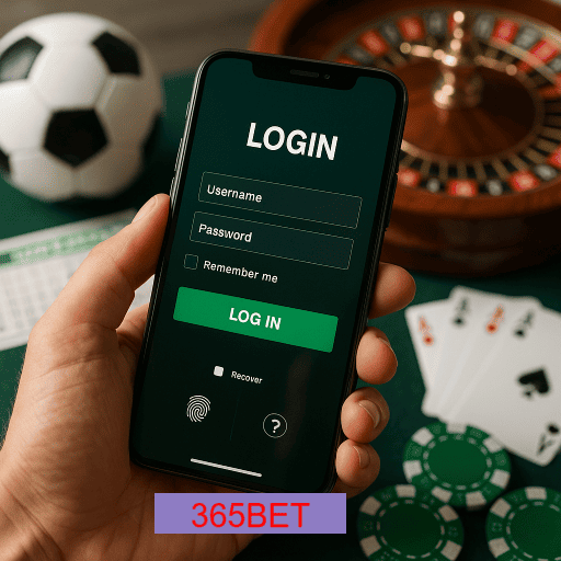 Figura 2 do login da 365BET